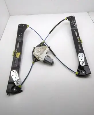 Volkswagen Sharan Front door window regulator with motor 7N0837462J