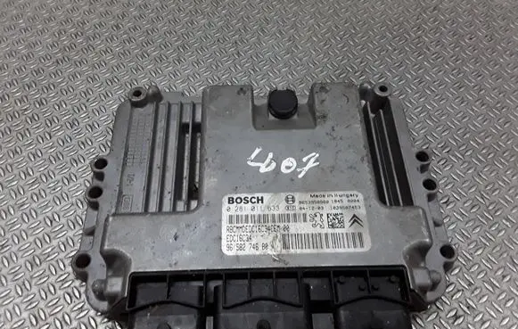 Peugeot 407 Engine control unit/module 9658274680 0281011633