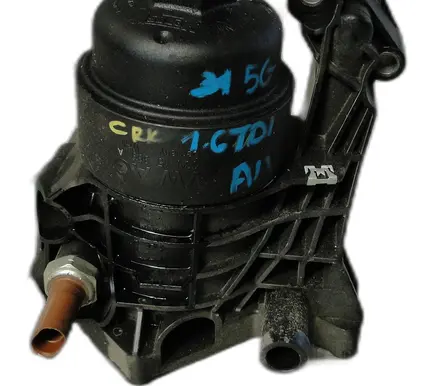 Volkswagen Golf VII Oil filter cover 03N115389A