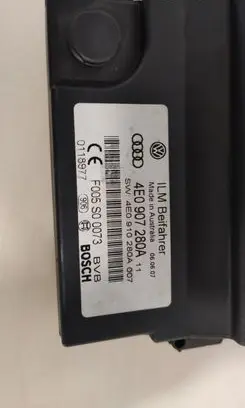 Audi A8 S8 D3 4E Other control units/modules 4E0907280A