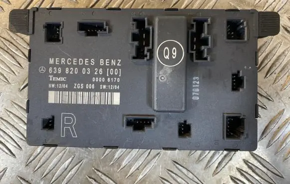 Mercedes-Benz Vito Viano W639 Door control unit/module 6398200326 00006170
