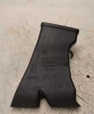BMW 4 G22 G23 G24 G26 Cabin air duct channel 7443140