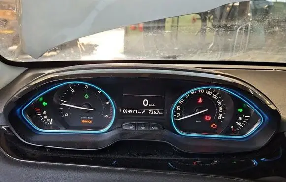 Peugeot 208 I Speedometer (instrument cluster) 9805341480 IMPRK1566461