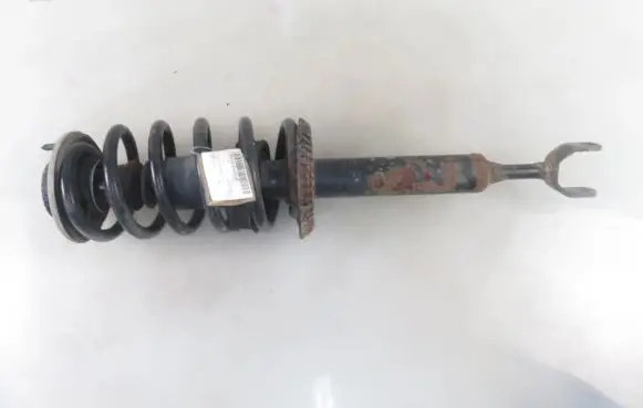 Front shock absorber with coil spring