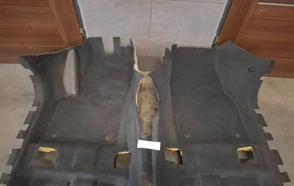 Volvo V50 Front floor carpet liner 