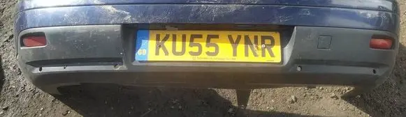 Citroen C5 Rear bumper MELYNAS