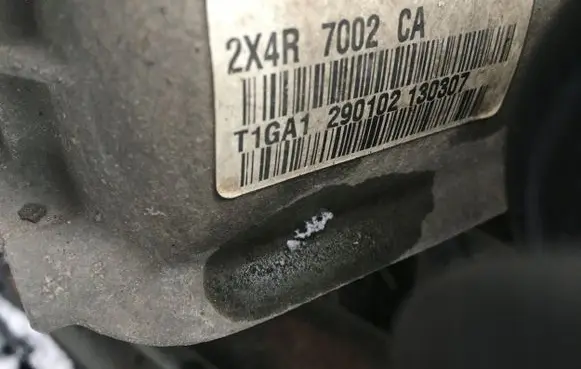 Jaguar X-Type Manual 6 speed gearbox 2X4R7002CA
