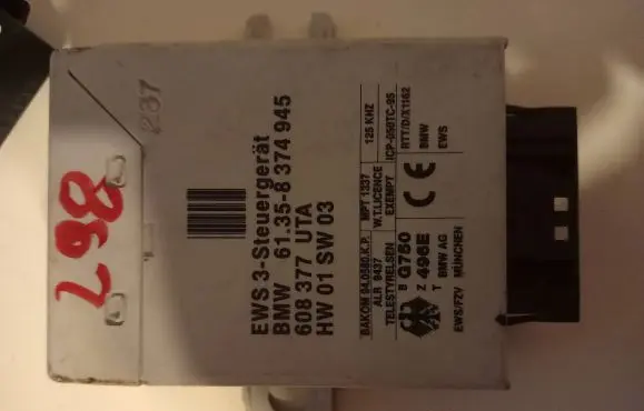 BMW 5 E39 Comfort/convenience module 8374945