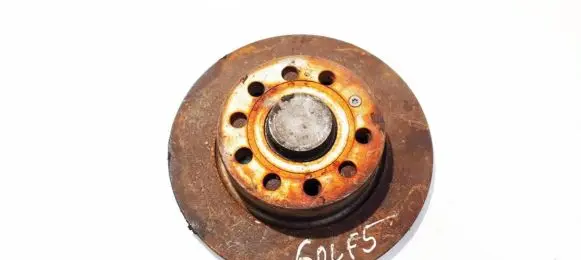 Volkswagen Golf V Rear brake disc neventiliuojamas