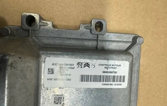 Skoda Superb B8 (3V) Engine control unit/module ECU 9846386780 223238147 9815037580