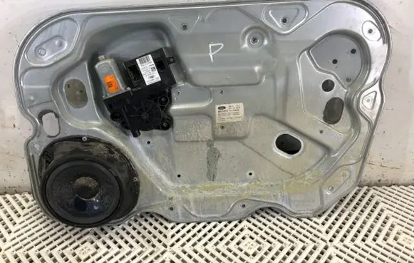 Ford Kuga I Front door window regulator with motor 7M51R203A28DC