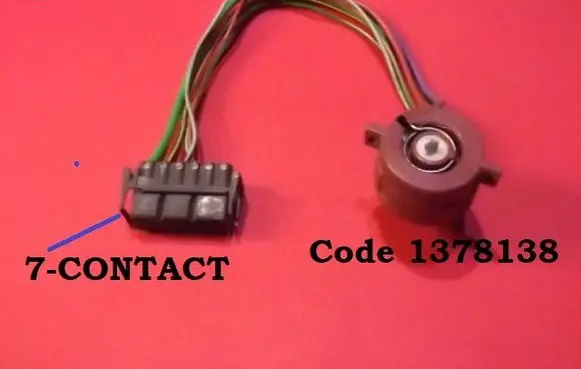 BMW 5 E34 Ignition lock contact 1378138