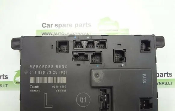 Mercedes-Benz E W211 Door control unit/module A2118707326 2118707326