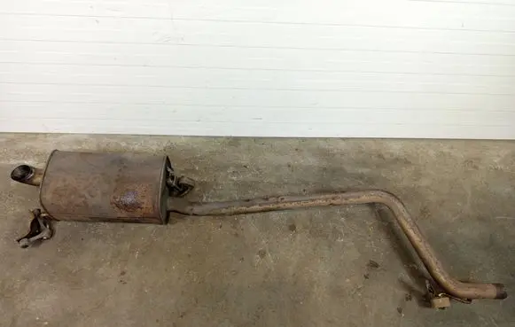 Volkswagen Caddy Rear muffler/silencer tail pipe 2K0253611AD