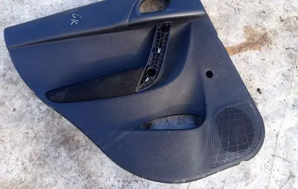 Rear door card panel trim