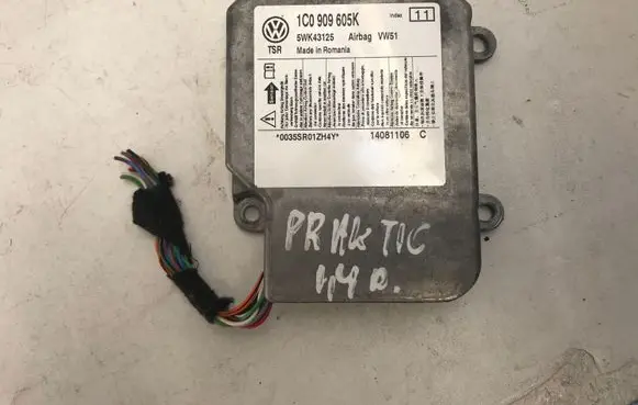 Skoda Praktik (5J8) Airbag control unit/module 1C0909605K