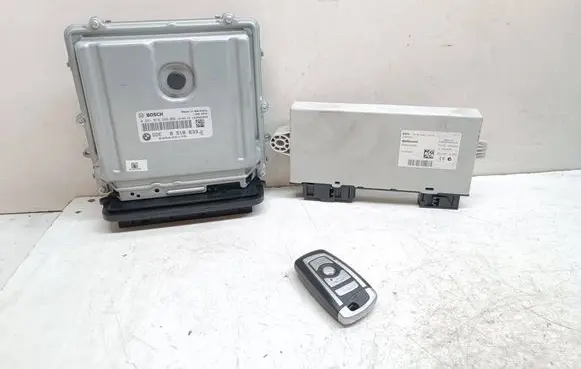 BMW 6 F12 F13 Engine ECU kit and lock set 8518633 0281018666 9282118