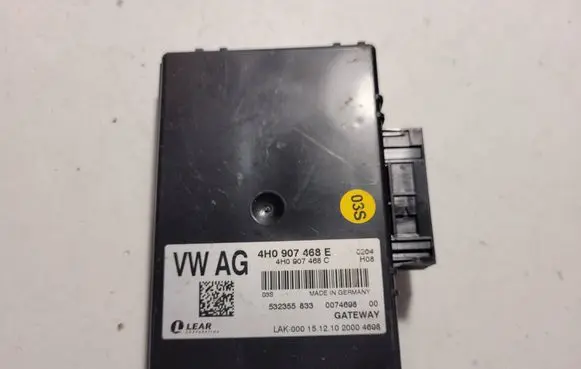 Audi A8 S8 D4 4H Gateway control module 4H0907468C 4H0907468E 532355833