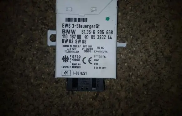 BMW 3 E46 Immobilizer control unit/module 61356905668