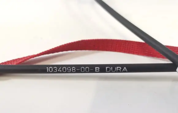 Tesla Model X Engine bonnet/hood lock release cable 1034098-00-B