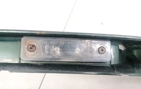 Opel Zafira A Number plate light