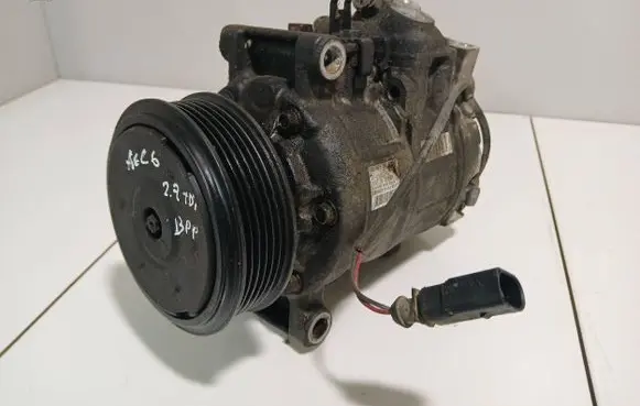 Audi A6 S6 C6 4F Air conditioning (A/C) compressor (pump) 4F0260805AC 6SEU14C 20070602599