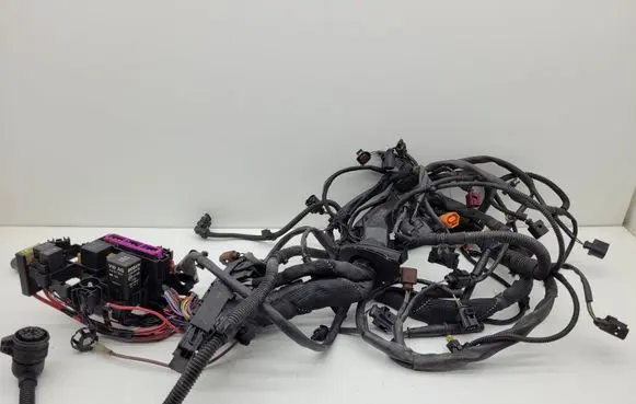 Audi A6 S6 C7 4G Engine installation wiring loom 4G1971072EF