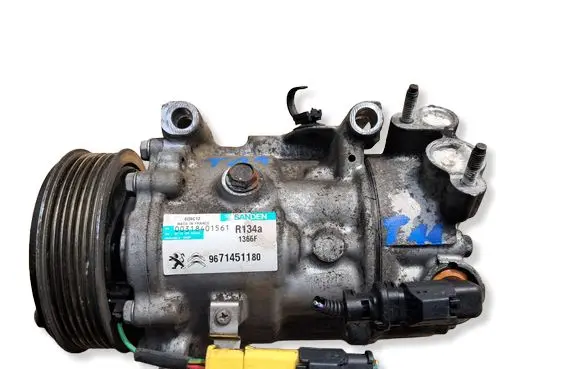 Peugeot 508 Air conditioning (A/C) compressor (pump) 9671451180