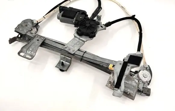 Peugeot 207 CC Front door window regulator with motor 9670087480