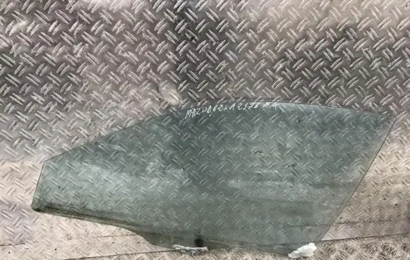 Mazda 626 Front door window glass four-door