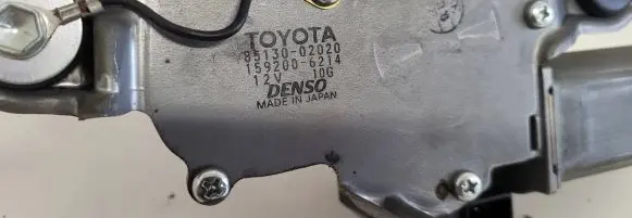 Toyota Corolla E120 E130 Rear window wiper motor 8513002020 1592006214