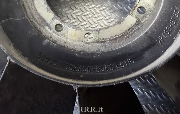 Iveco Daily 30.8 - 9 Fan impeller 500333136EA50