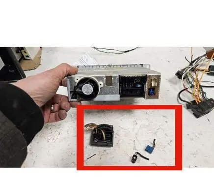 BMW 1 E81 E87 Sound system wiring loom 1241766 6955521 65126955521