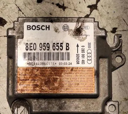 Audi A4 S4 B6 8E 8H Airbag control unit/module 8E0959655B