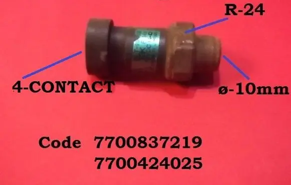 Renault Megane I Air conditioning (A/C) pressure sensor 7700837219 7700424025