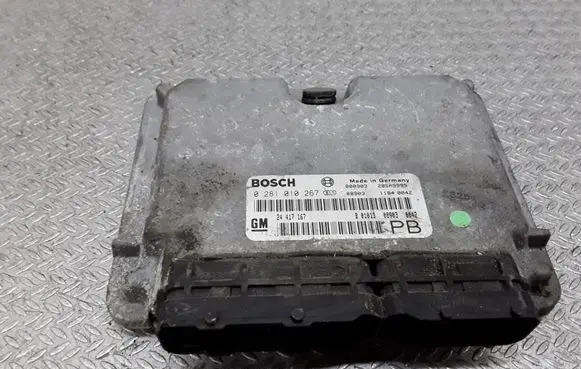 Opel Astra G Engine control unit/module 0281010267 24417167