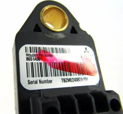 Peugeot 4007 Airbag deployment crash/impact sensor 8651A001