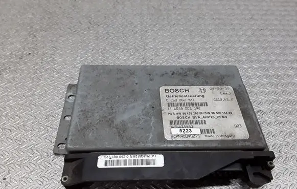 Peugeot 407 Gearbox control unit/module 0260002923 9656615480
