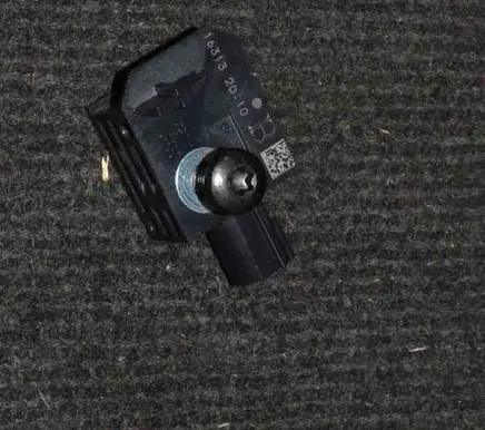Opel Astra J Airbag deployment crash/impact sensor 13502577