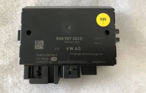Volkswagen PASSAT B9 Tow bar trailer control unit/module 5H0907383E 5H0907383 5DS01407705