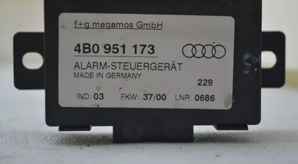 Audi A6 Allroad C5 Alarm control unit/module 4B0951173