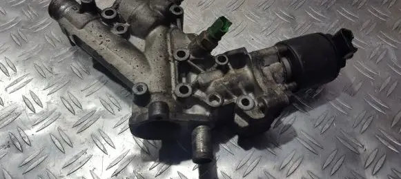 Peugeot 307 Engine coolant pipe/hose 9635696080