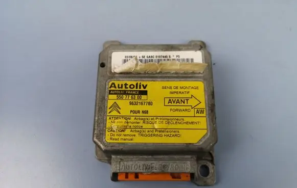 Citroen Xsara Airbag control unit/module 550776300 9632167780