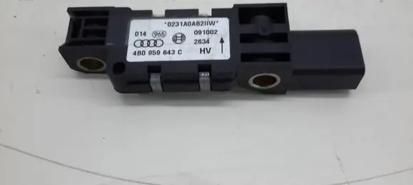 Audi A6 S6 C5 4B Airbag deployment crash/impact sensor 4B0959643C 091002 0231A0AB2WW