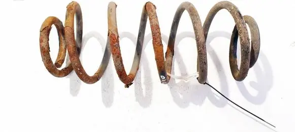 Toyota Yaris Rear coil spring 