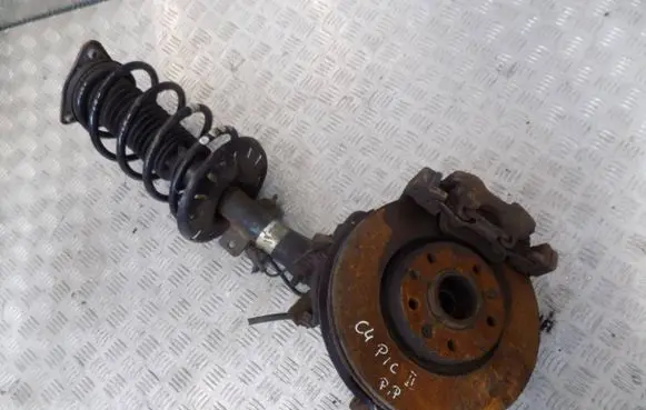 Citroen C4 Grand Picasso Front wheel hub spindle knuckle