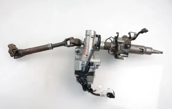 Steering wheel axle set