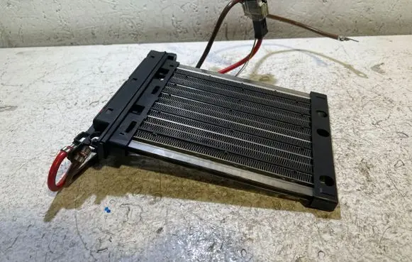 Electric cabin heater radiator