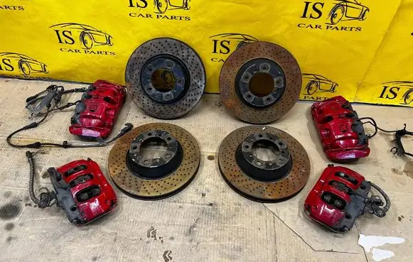 Porsche 911 991 Brake discs and calipers set 99135240301 9P1615106D 9P1615105D