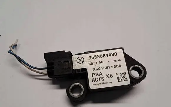 Airbag deployment crash/impact sensor